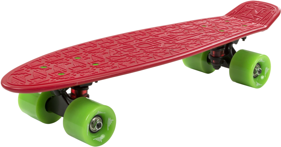 22" Plastic Complete Skateboard - Plastic Skateboard (1024x683), Png Download