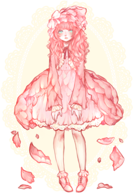 A Peony Gijinka Idk I Love Her 2 Muuuuch - Illustration (500x705), Png Download