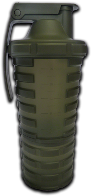 Grenade Shaker - Shaker 600ml (473x630), Png Download