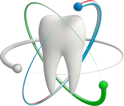Teeth Cleaning & Whitening - Dental Clinic Flex Board Design (399x341), Png Download