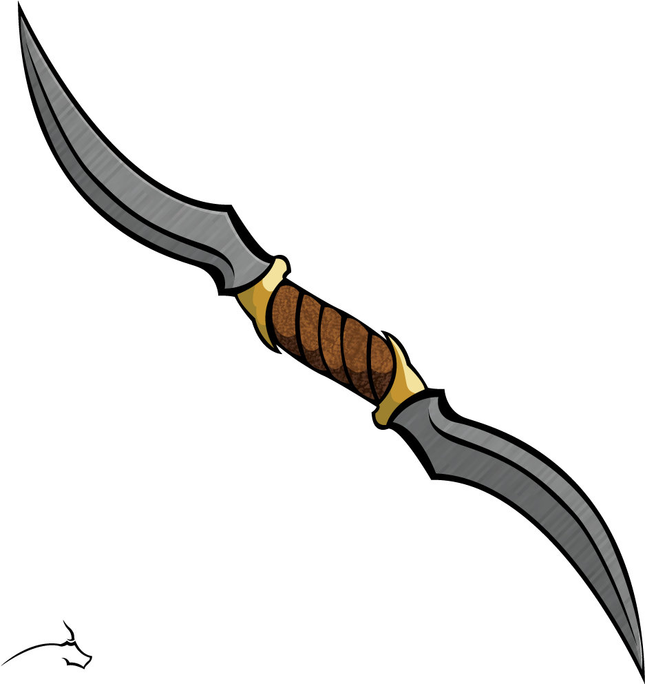 Double Dagger (1000x1000), Png Download