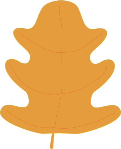 Golden Autumn Leaves Border Frame Fall Leaves Png Image - Oak Leaf Clip Art Png (422x520), Png Download