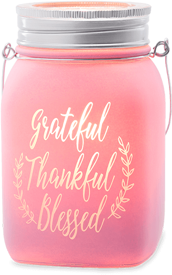 Grateful, Thankful, Blessed Scentsy Warmer - Grateful Thankful Blessed Scentsy (600x600), Png Download