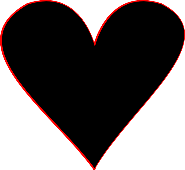 Download Black Hearts Clipart - Black Hearts Clip Art | Transparent PNG ...