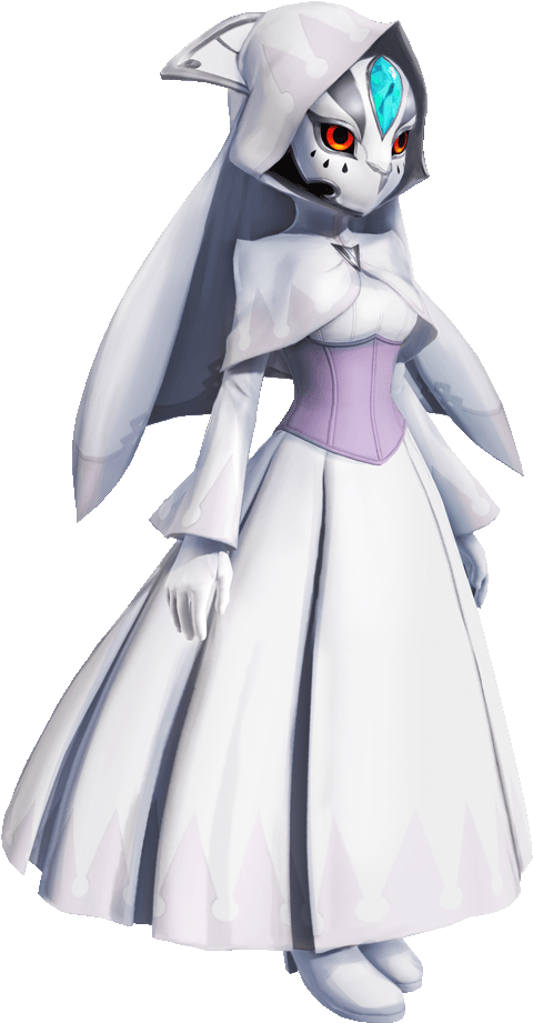 Masked Woman - World Of Final Fantasy Enna Kros (501x939), Png Download