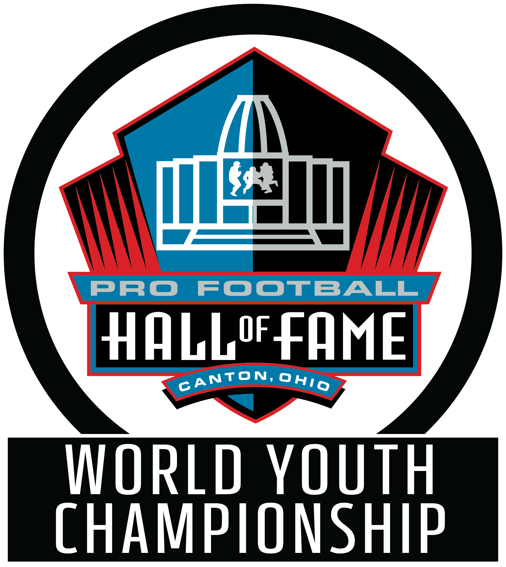 Youth Football Championship - Pro Football Hall Of Fame Logo Png (1724x1931), Png Download
