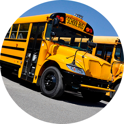 Rental School Bus - School Buses In Dubai (400x400), Png Download