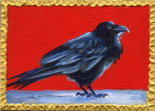 Red Raven - Riverstone Gallery (600x600), Png Download