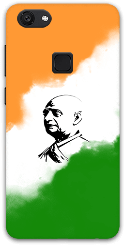 Sardar With Indian Tricolor Vivo V7 Mobile Back Case - Mobile Phone (600x600), Png Download