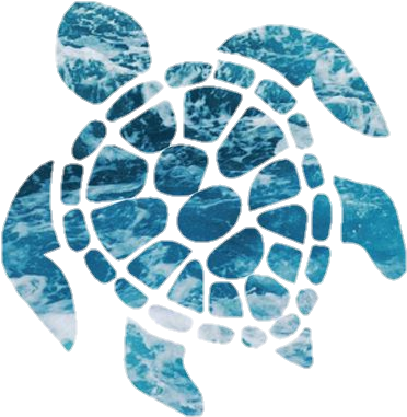 Freeuse Stock Summer Blue Animals Sticker - Stickers Turtle (420x460), Png Download