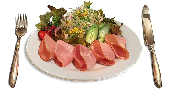 Ham Salad - Crab (680x481), Png Download