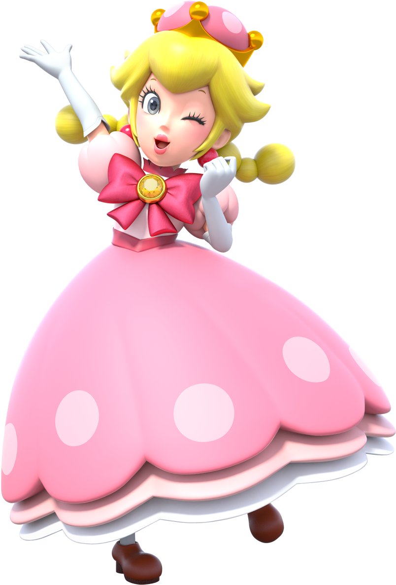 Newsupermariobrosudeluxe Peachette - New Super Mario Bros U Deluxe Peachette (840x1206), Png Download