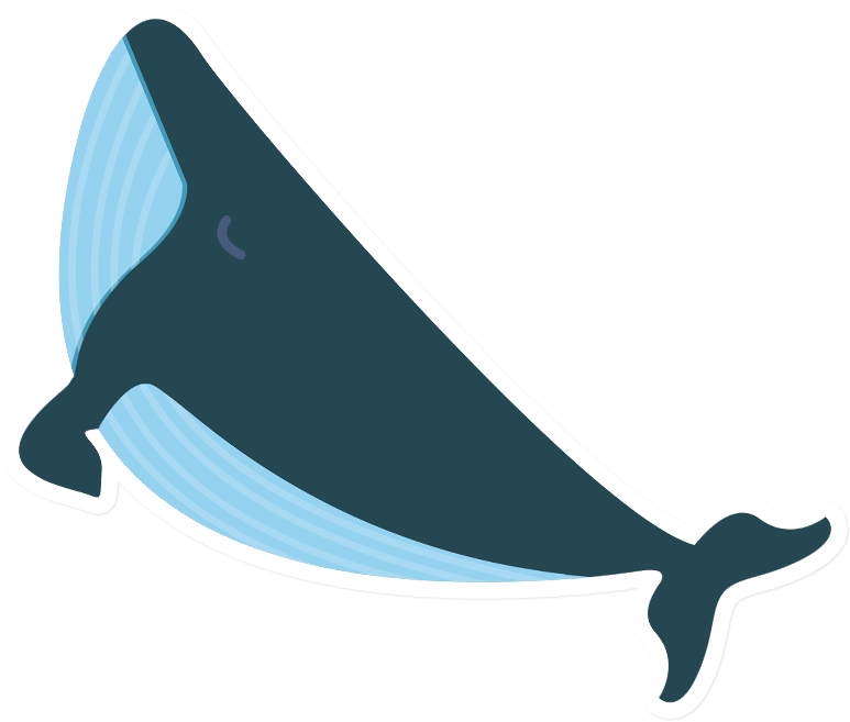 Sticker That Kick Ass Whale - Goods (800x800), Png Download