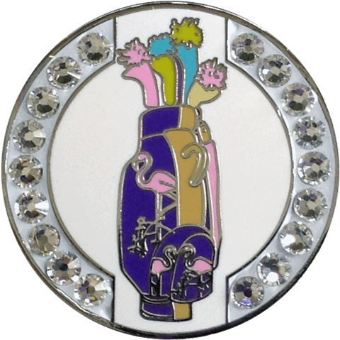 Bella Swarovski Crystal Ball Marker & Hat Clip - Bella Swarovski Crystal Ball Marker & Hat Clip (500x500), Png Download
