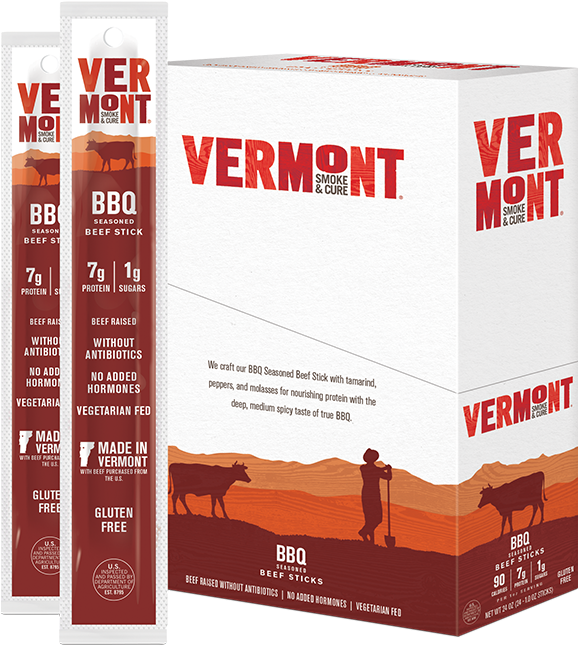 Bbq Beef Sticks - Vermont Smoke And Cure Meat Stick (700x700), Png Download