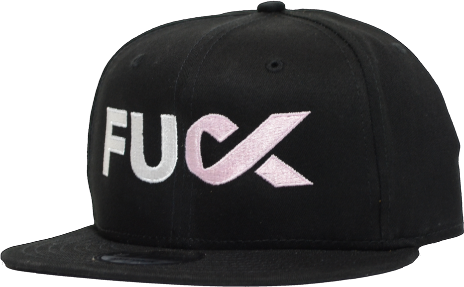 Fcancer New Era Pink Ribbon Snapback Hats - New Era Cap Company (1024x1024), Png Download