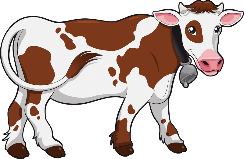 Are You One Among Those Who Are Against Eating Beef - Clip Art Of Cow (710x463), Png Download