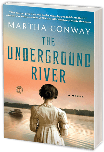 Set Aboard A Nineteenth Century Riverboat Theater, - Underground River By Martha Conway (350x513), Png Download