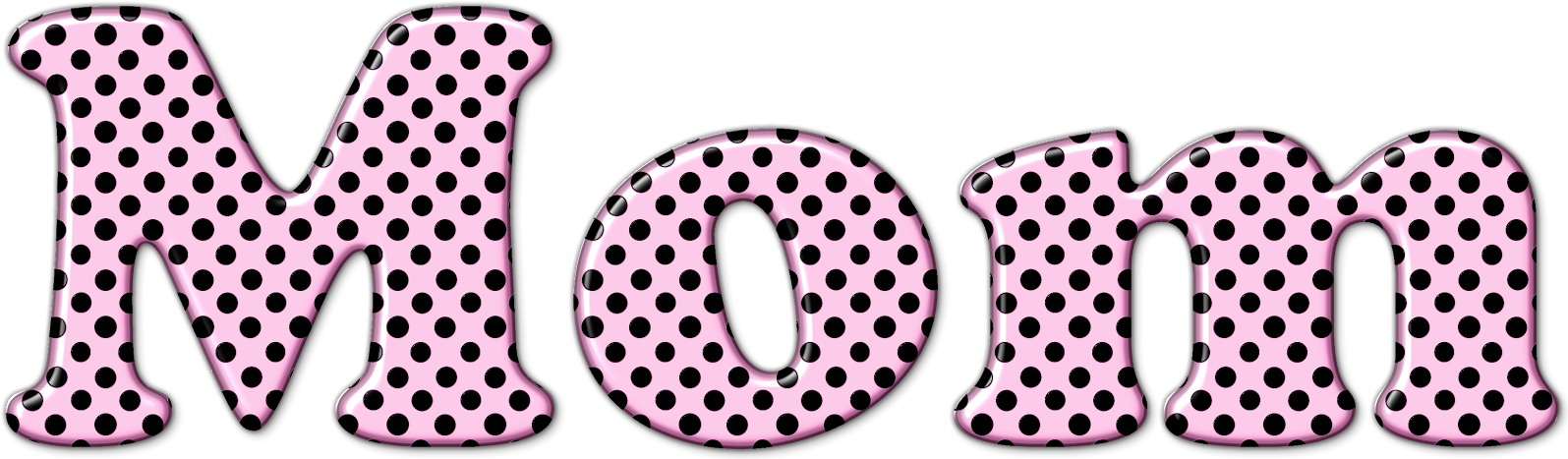 Image Stock I Love You Mom Clipart - Word Mom Png (1600x477), Png Download