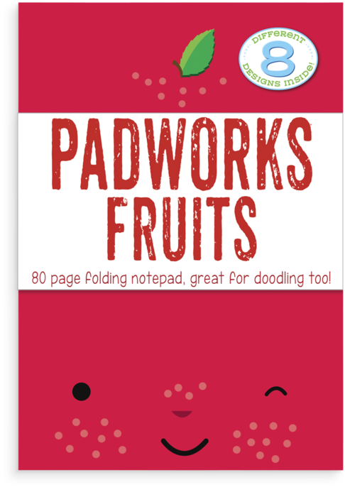 Padworks Notepad - Fruits - Animal Friends Notepads By International Arrivals (800x800), Png Download