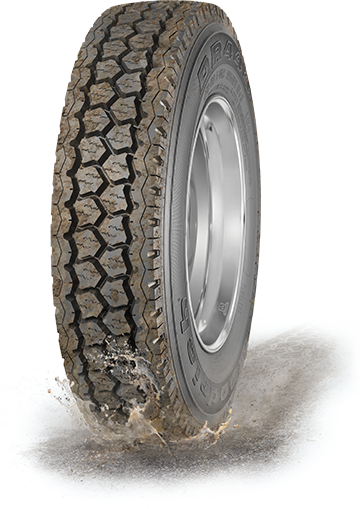 Tire Selector - Bf Goodrich Dr444 11r22 5 (360x509), Png Download