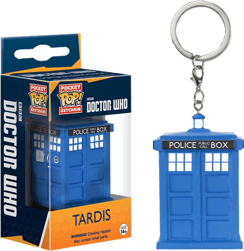 Pop Funko Doctor Who Tardis (600x600), Png Download