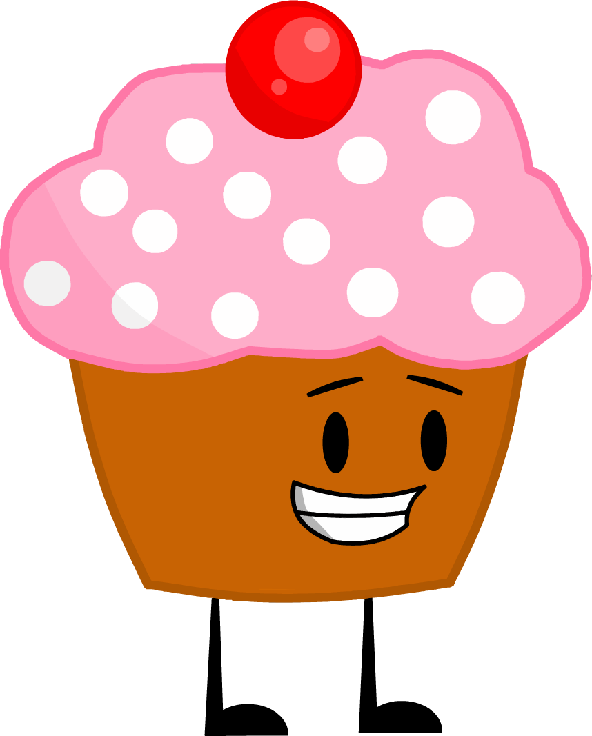 Cupcake - Muffin Bfdi (858x1067), Png Download