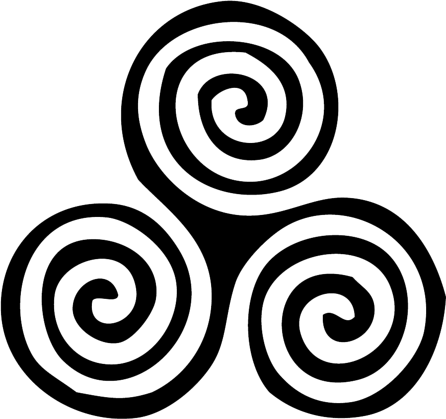 Tripple-spiral - Pictish Symbols (1016x944), Png Download