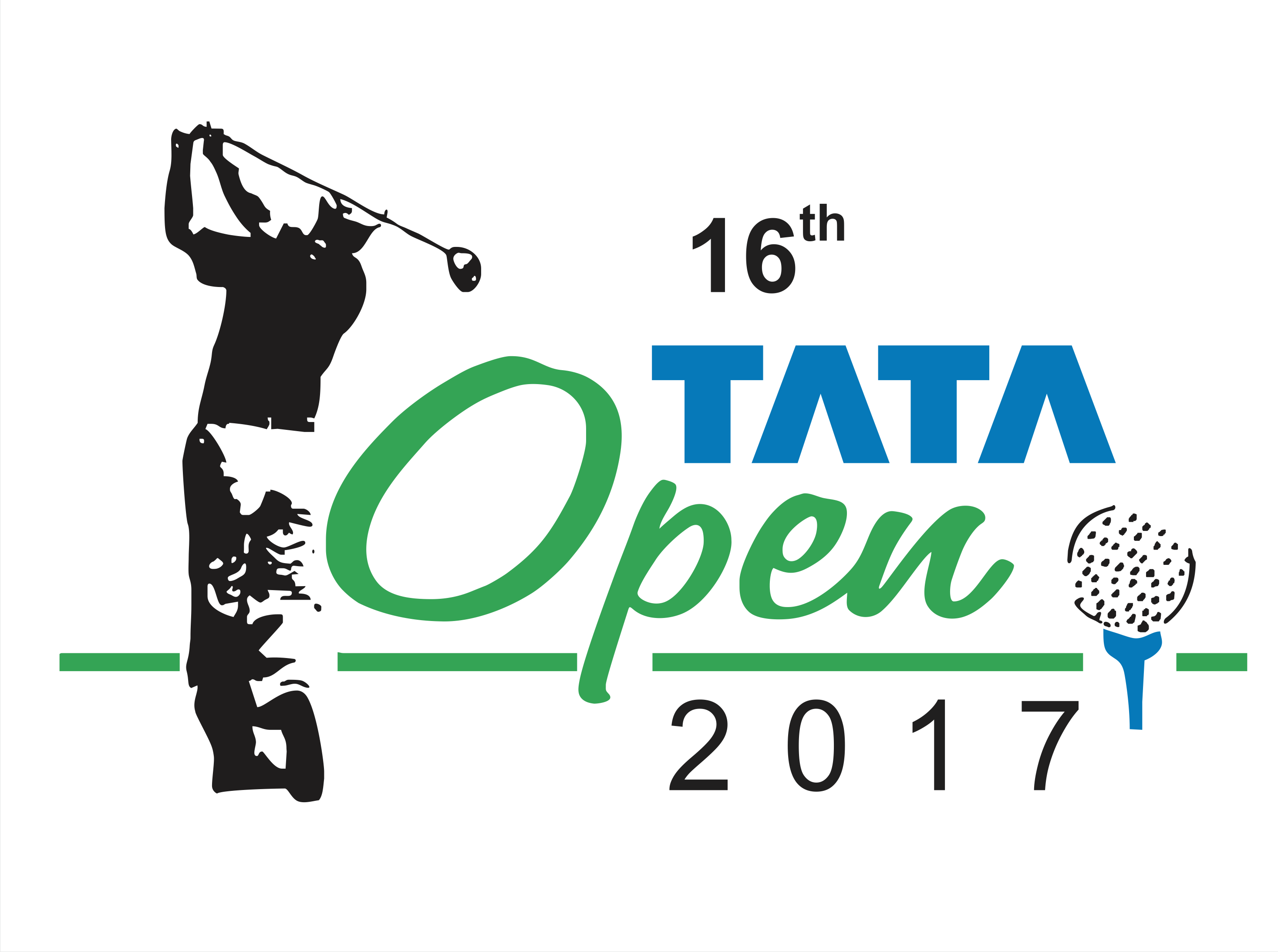 16th Tata Open 2017 Logo - Sagar Asia Private Limited (2935x2186), Png Download