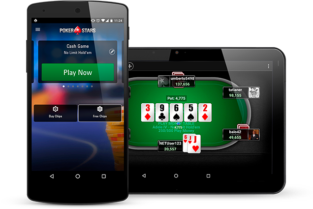 Android - Pokerstars App (754x424), Png Download