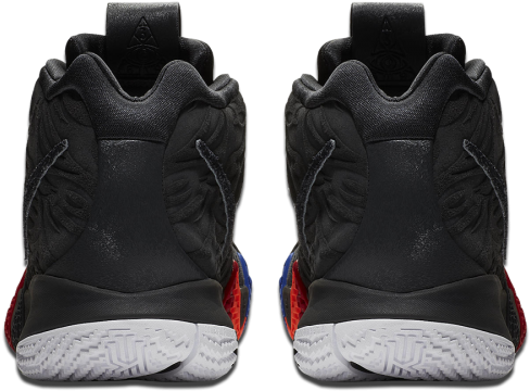 Kyrie 4 Anthracite Black (560x560), Png Download
