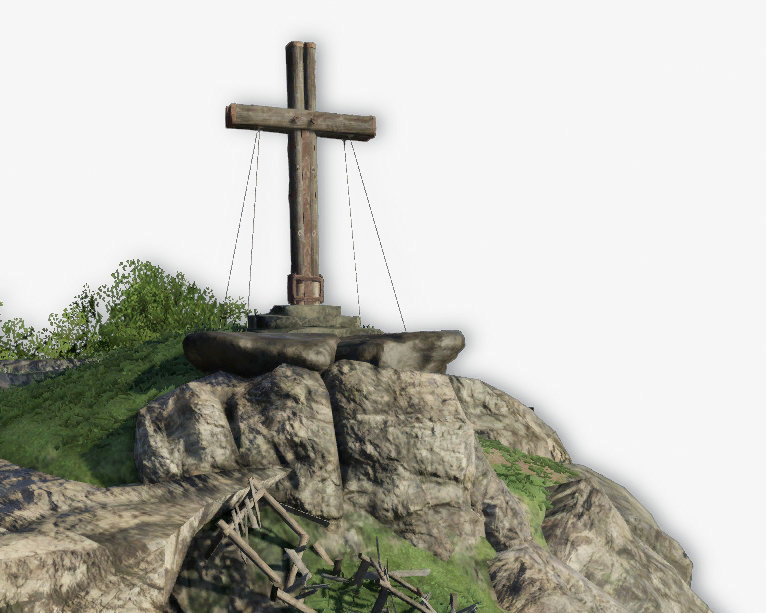 Fc3 Cutout Cavalrypoint - Крест Far Cry 3 (766x613), Png Download