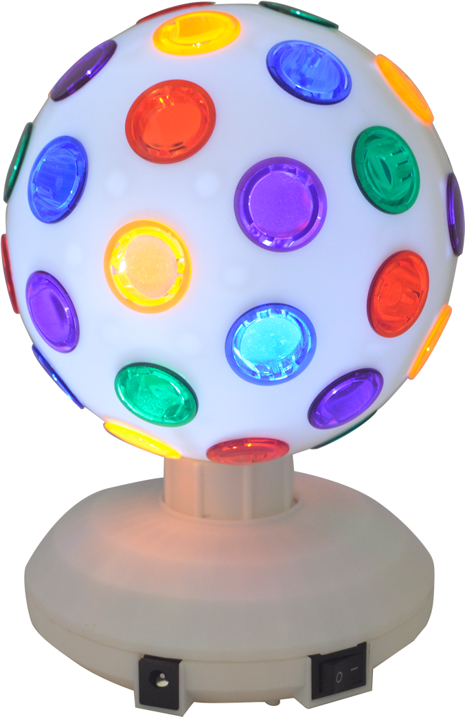 6''/15cm Led Disco Ball -white - Disco Ball (720x1081), Png Download
