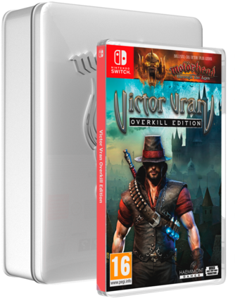Victor Vran Motörhead Collector's Edition [nintendo - Victor Vran Pegi Switch (339x479), Png Download