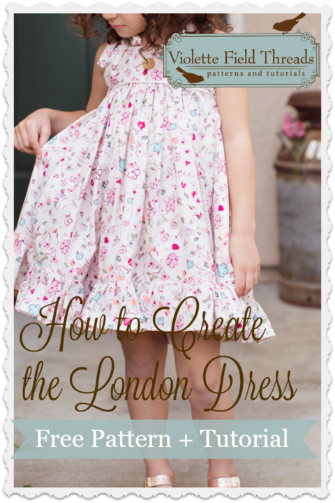 Free London Dress - Pattern (480x720), Png Download