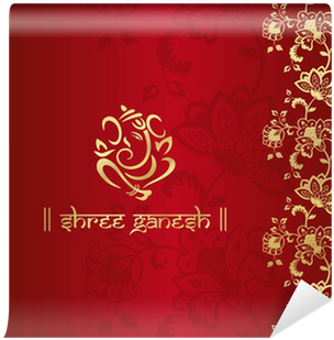 Ganesha, Wedding Card, Royal Rajasthan, India Wall - Sh-08e Aquos Pad タブレットケース シャープ 004774 ラブリー ハードケース 携帯ケース (400x400), Png Download