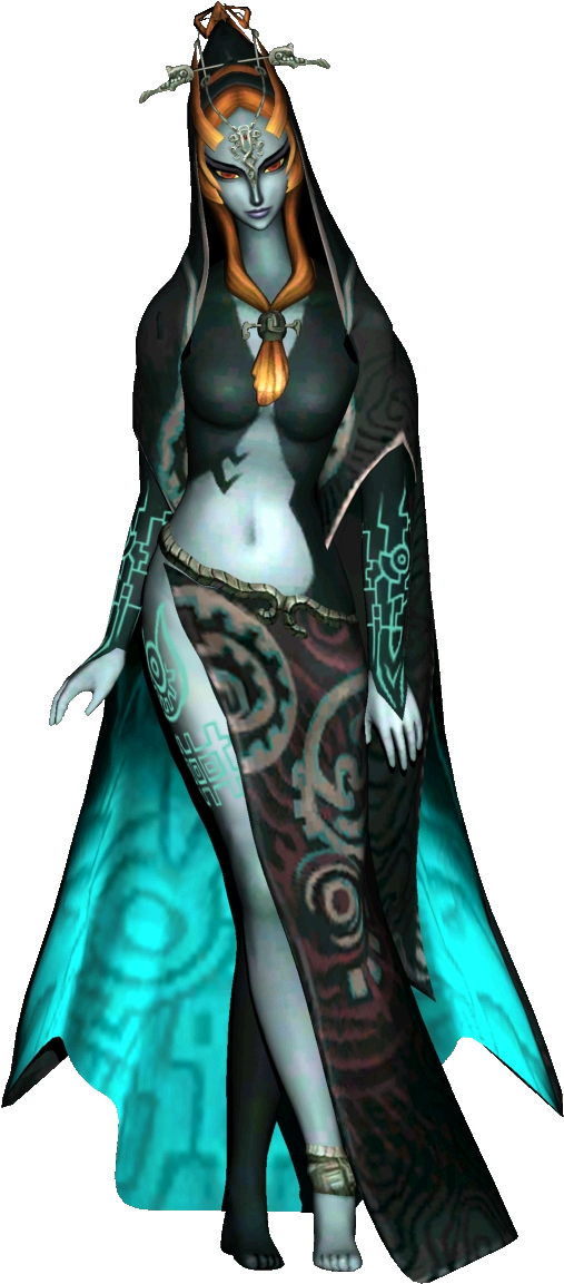Http - //images3 - Wikia - Nocookie - Net/ Cb20120923113729/zelda/ - Twilight Princess Midna True Form (600x1200), Png Download