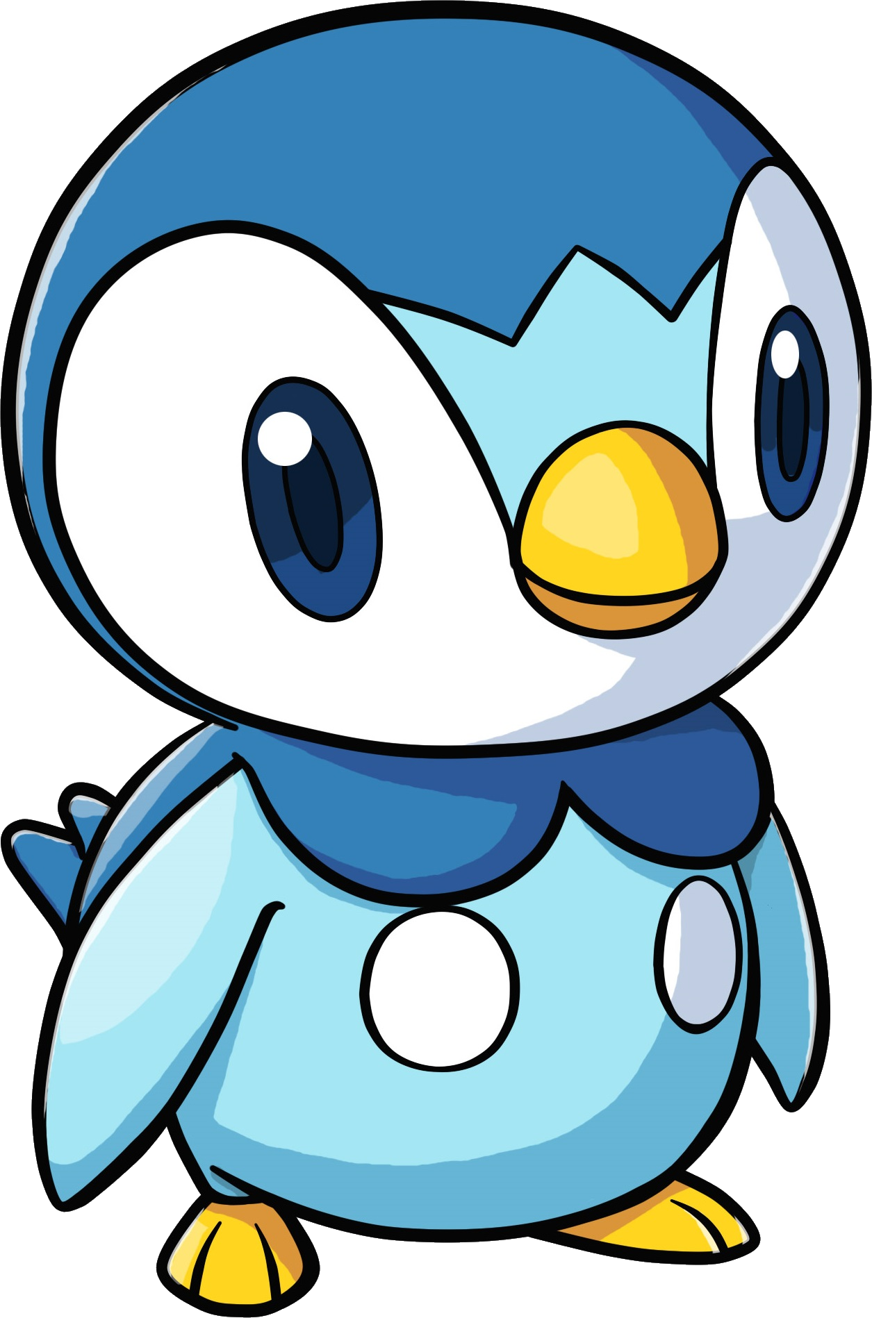 393piplup Pokemon Ranger Guardian Signs - Pokemon Piplup (1255x1898), Png Download