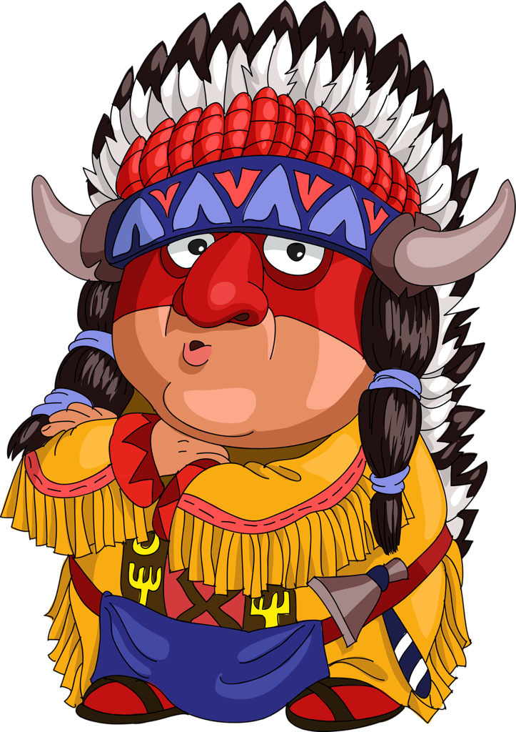 Png Royalty Free Download Cowboy Png Pinterest Clip - Cartoon Indian (723x1024), Png Download
