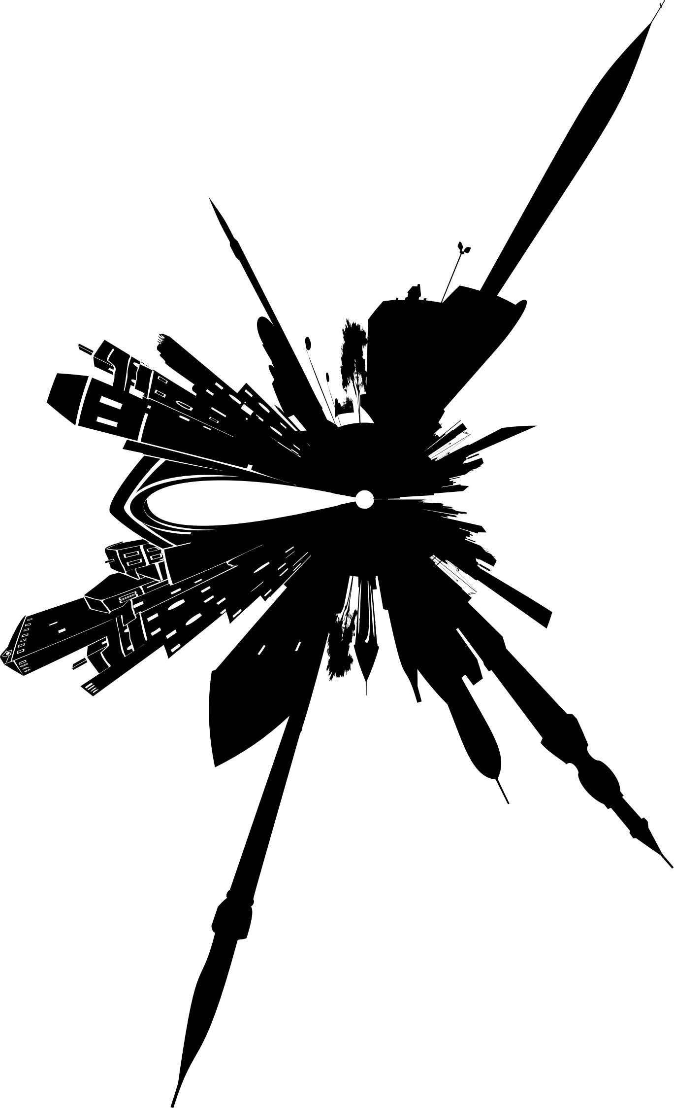 Big Image - Silhouette (1369x2248), Png Download
