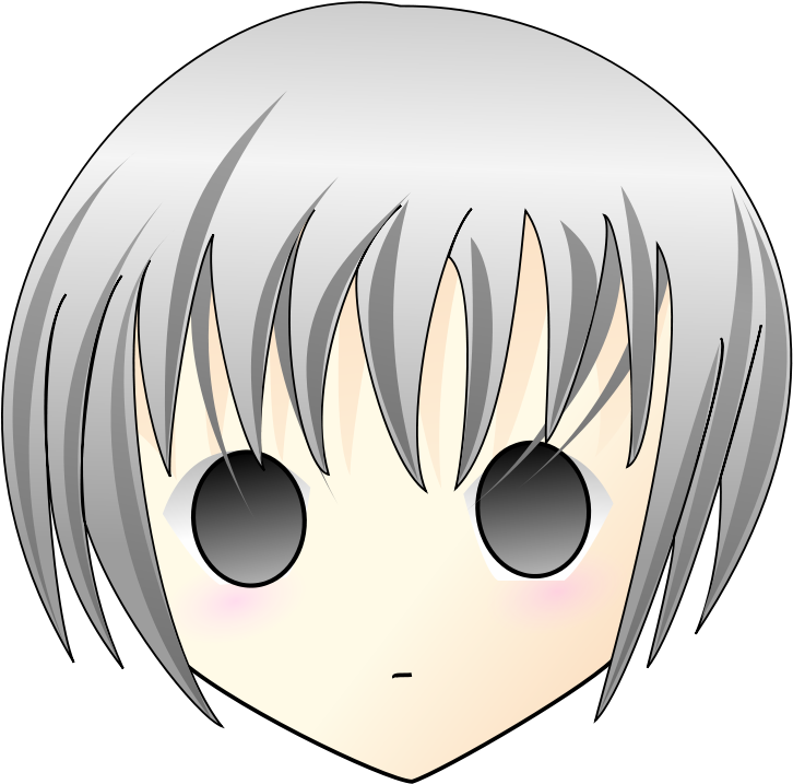 Anime Face Boy Png (800x800), Png Download