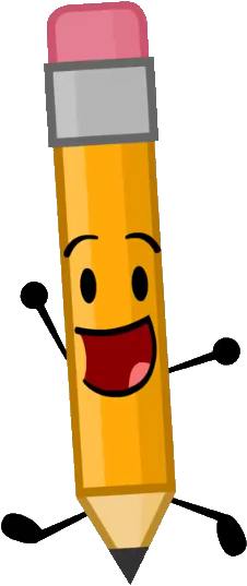 Pencil Vote - Battle For Dream Island Pencil (244x564), Png Download