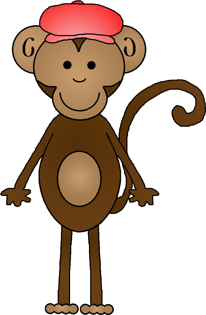 Cute Monkey Png - You Wanna Monkey Around Throw Blanket (741x1126), Png Download