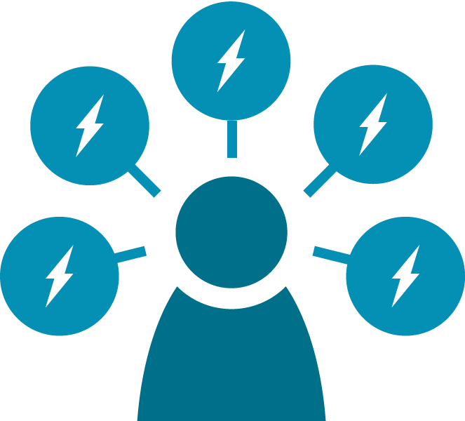 You Can Choose Who Provides Your Electric Supply In - Retail Electricity Supplier Icon (663x600), Png Download