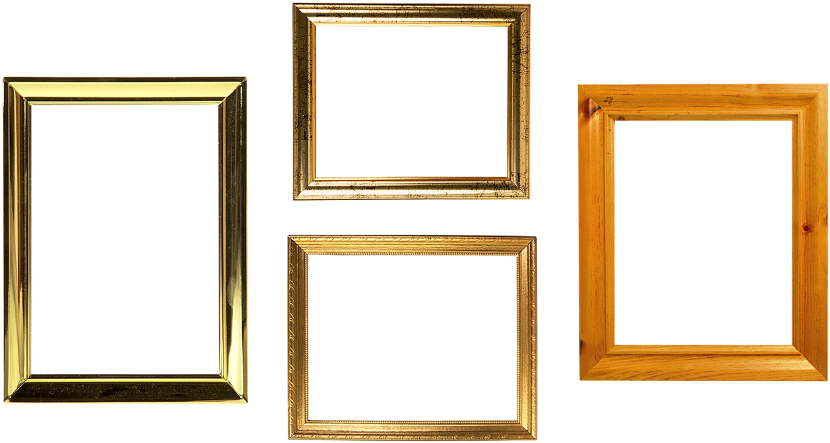 A Wooden Frame Looks Understated And Fresh All At Once, - Art (1280x715), Png Download