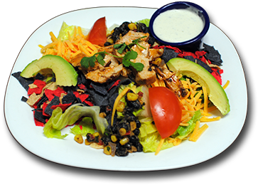 Southwest Chicken Salad - Salad (400x400), Png Download