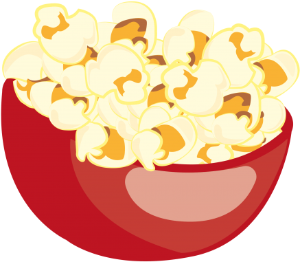 Free Png Popcorn Png Images Transparent - Art Popcorn Png (480x674), Png Download