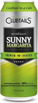 Clubtails Sunny Margarita (600x500), Png Download