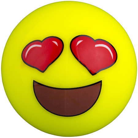 Grays Hockey Balls Emoji Heart Eyes - Emojis Con Corazones En Los Ojos (450x450), Png Download