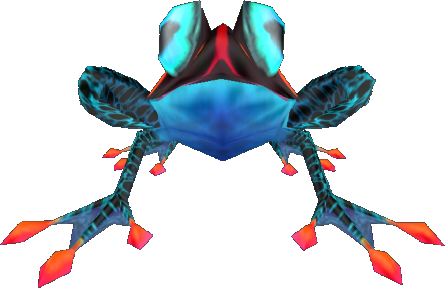 Frog Black - Black Frog Sonic (878x572), Png Download